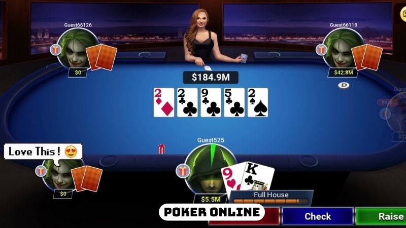 Ưu điểm khi chơi poker online