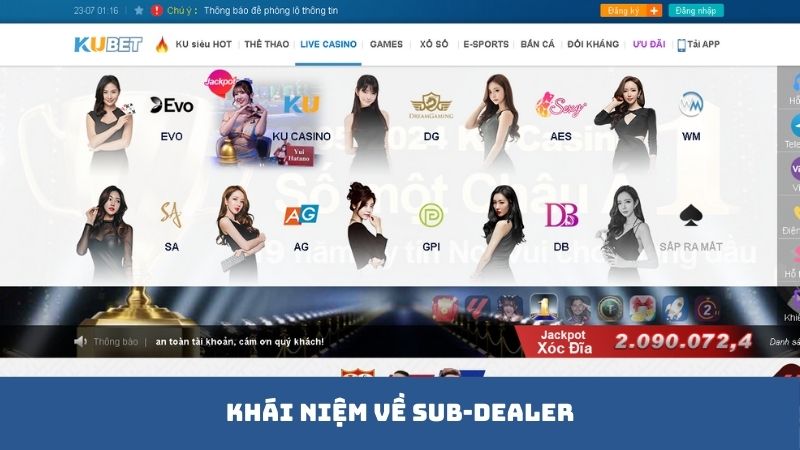 Khái niệm về Sub-Dealer