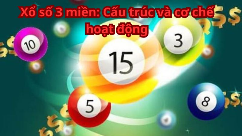 Xổ số 3 miền: Cấu trúc và cơ chế hoạt động