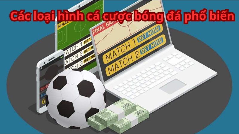 Các loại hình cá cược bóng đá phổ biến